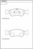 FORD USA 2S652K021CA Brake Pad Set, disc brake